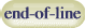 end-of-line
